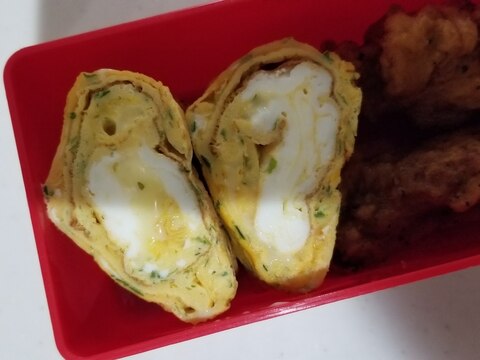 チーズ入りの卵焼き